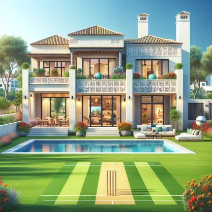 Dhonis house