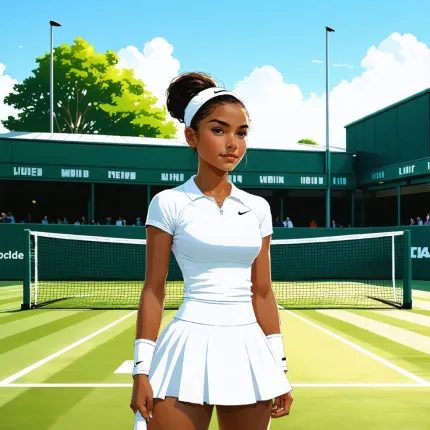 Raducanu Reaches Wimbledon Quarterfinals: Raducanu Surges to Wimbledon Quarterfinals
