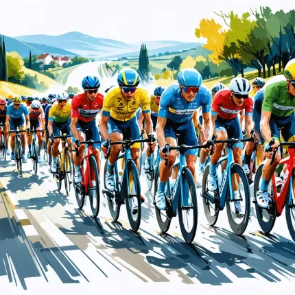 Tour de France 2025 Begins: Cyclists Kick Off Tour de France